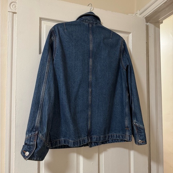 A.P.C. Indigo Carhartt WIP Edition Talk Denim Jacket - Picture 3 of 3